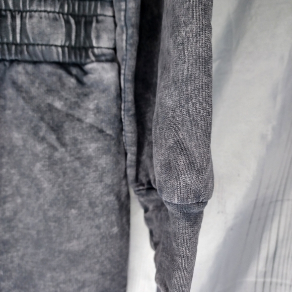 Lane 201 Faded Black Off The Shoulder Jumpsuit with Drawstring - Picture 10 of 14